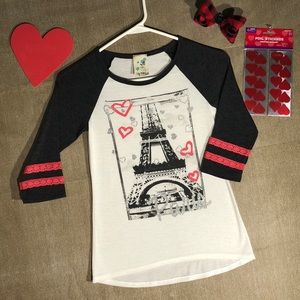 2/$20 ❇️ Ooh-LA LA ParisTee w/FREE Hair Bow!